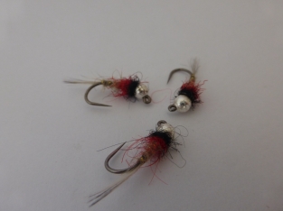 Size 14 Tungsten Hare,s Ear Silver - Barbless